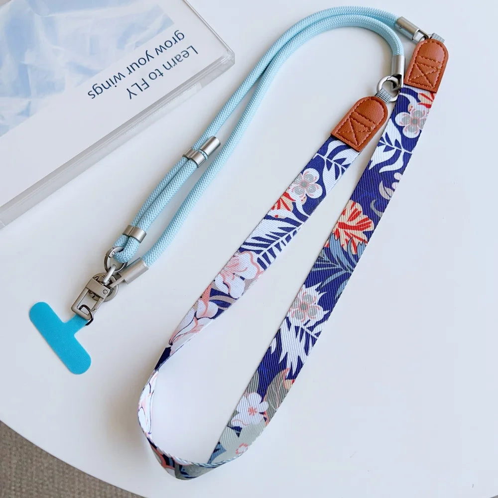 Universal Adjustable Crossbody Phone Lanyard Strap
