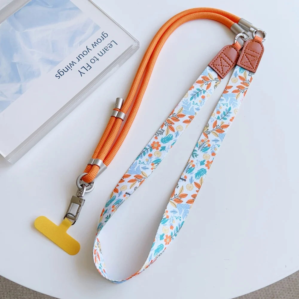 Universal Adjustable Crossbody Phone Lanyard Strap