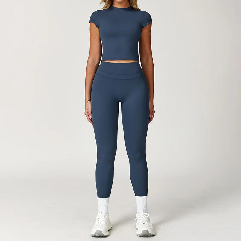 Women's 2-Piece Yoga Set – Sports Bra & Leggings