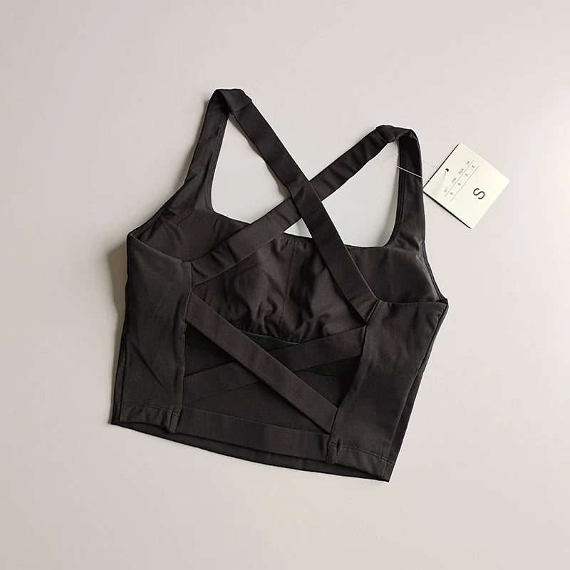 Seamless Yoga Sports Bra