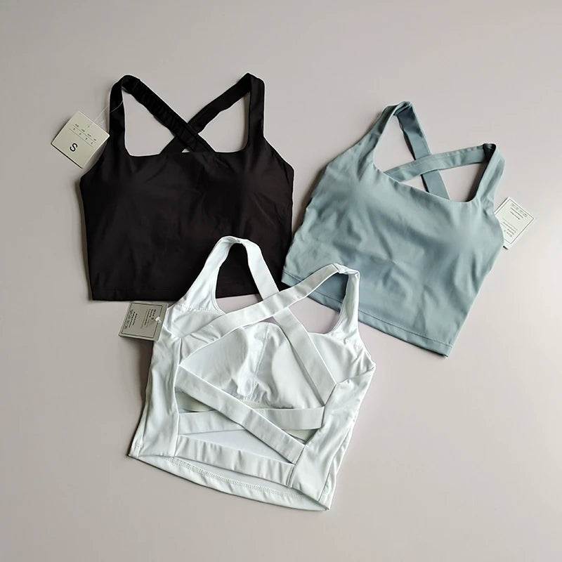 Seamless Yoga Sports Bra