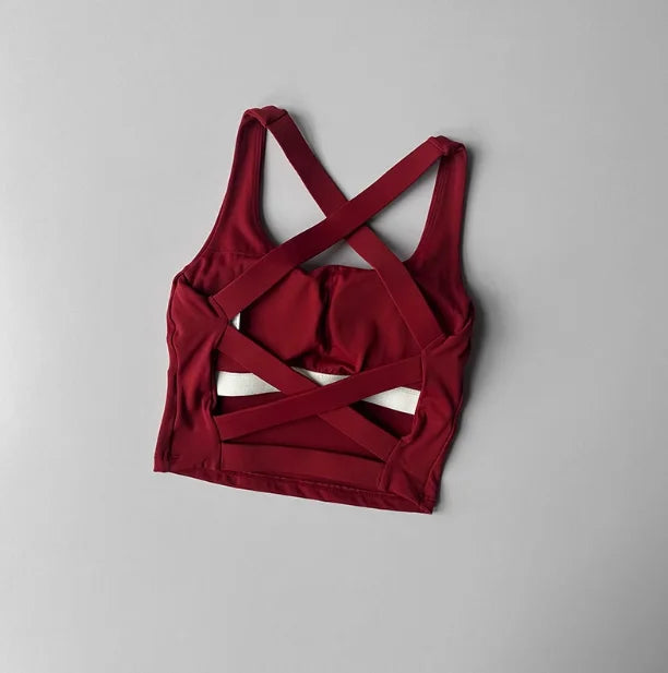 Seamless Yoga Sports Bra