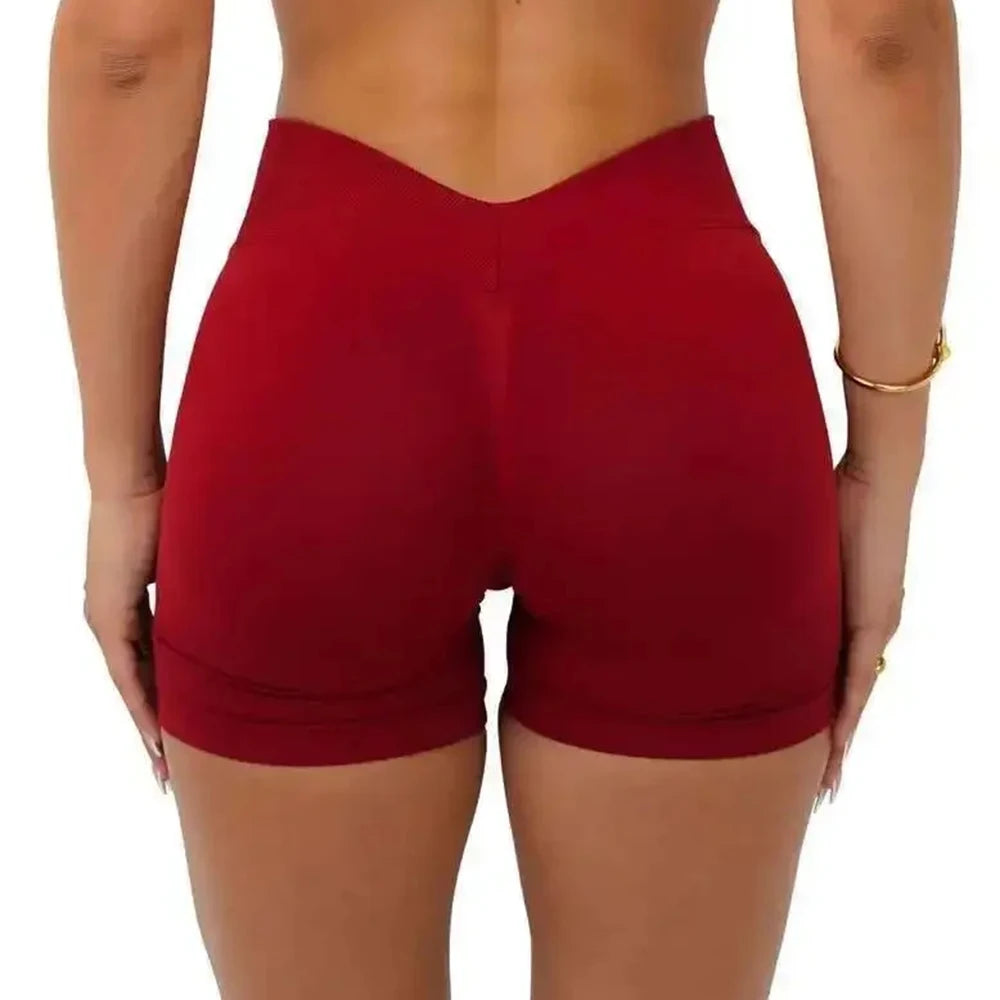 Seamless Butt Lifting Yoga Shorts