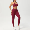 Women's 2-Piece Yoga Tracksuit – Sports Bra & Leggings