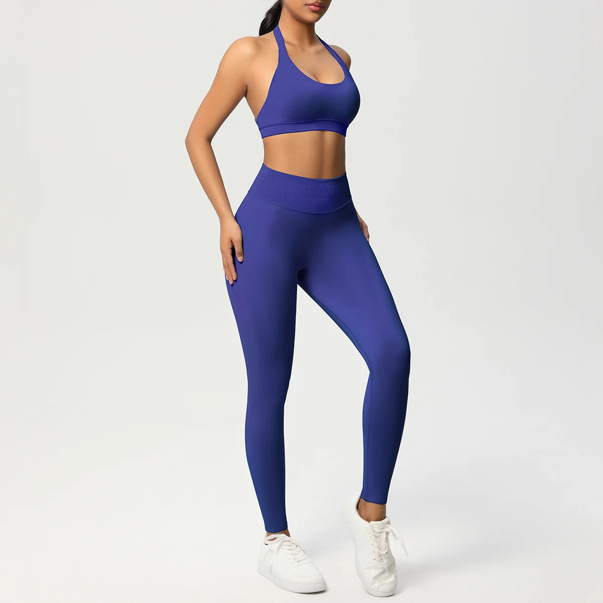 Women's 2-Piece Yoga Tracksuit – Sports Bra & Leggings