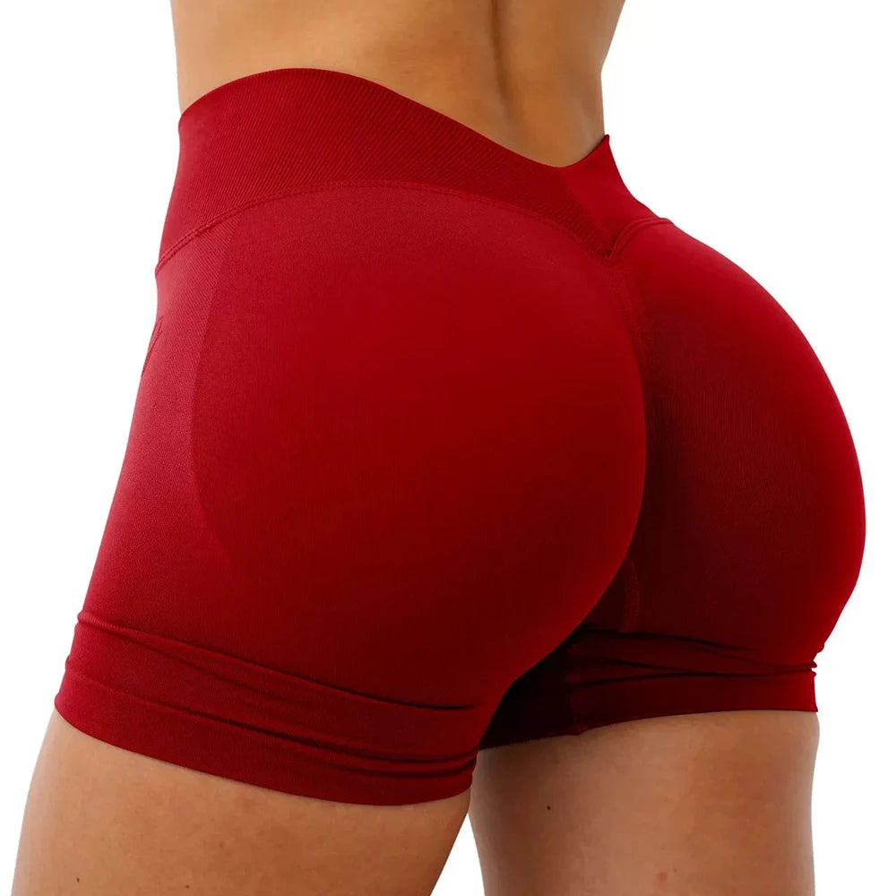 Seamless Butt Lifting Yoga Shorts