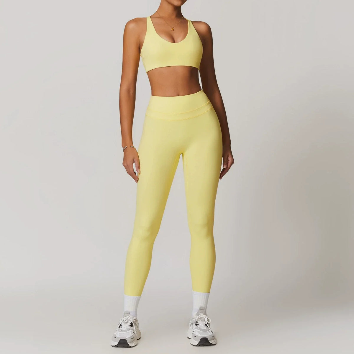 Women's 2-Piece Yoga Set – Sports Bra & Leggings