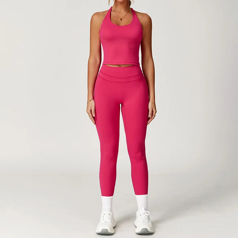 Women's 2-Piece Yoga Set – Sports Bra & Leggings