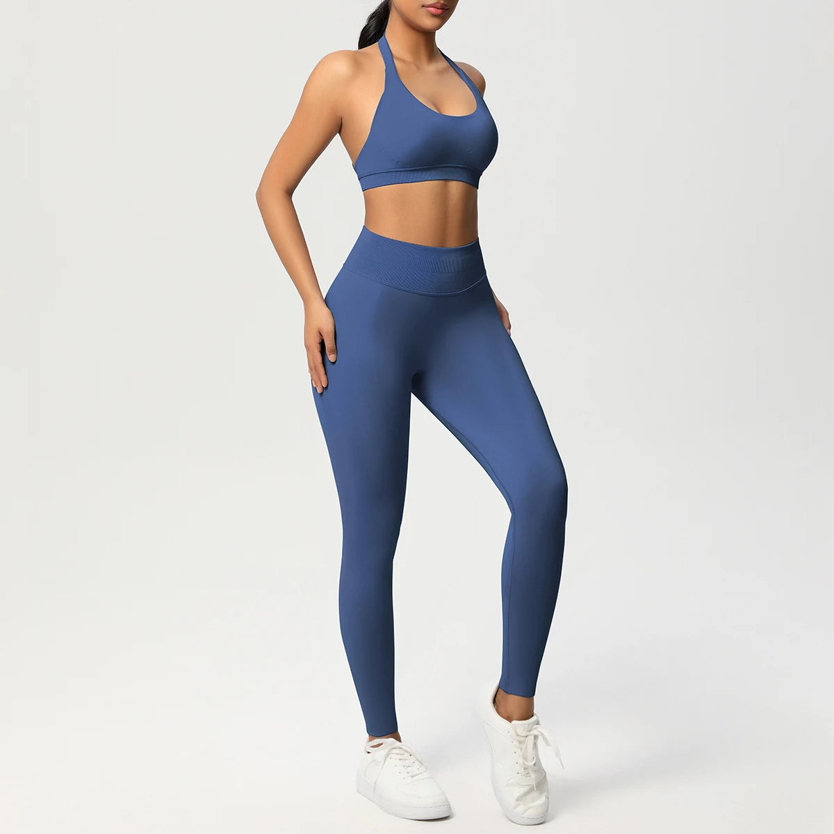 Women's 2-Piece Yoga Tracksuit – Sports Bra & Leggings