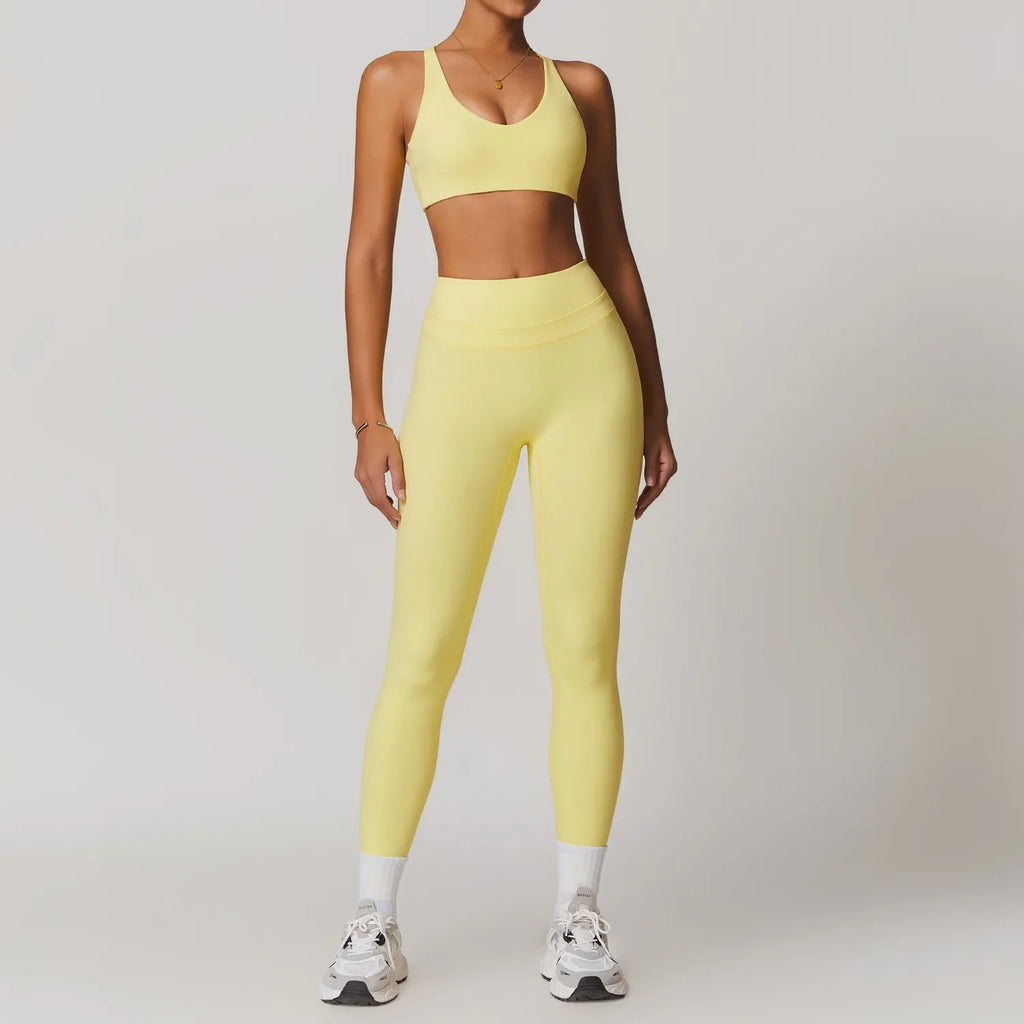Women's 2-Piece Yoga Set – Sports Bra & Leggings