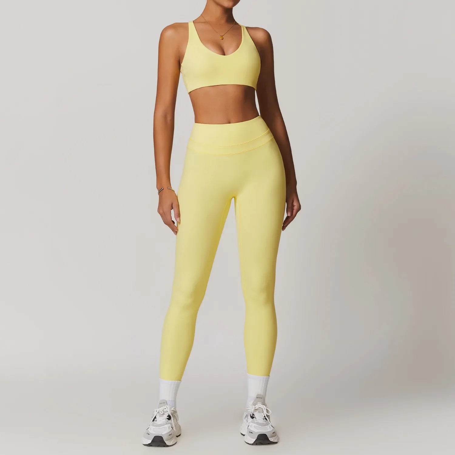 Women's 2-Piece Yoga Set – Sports Bra & Leggings