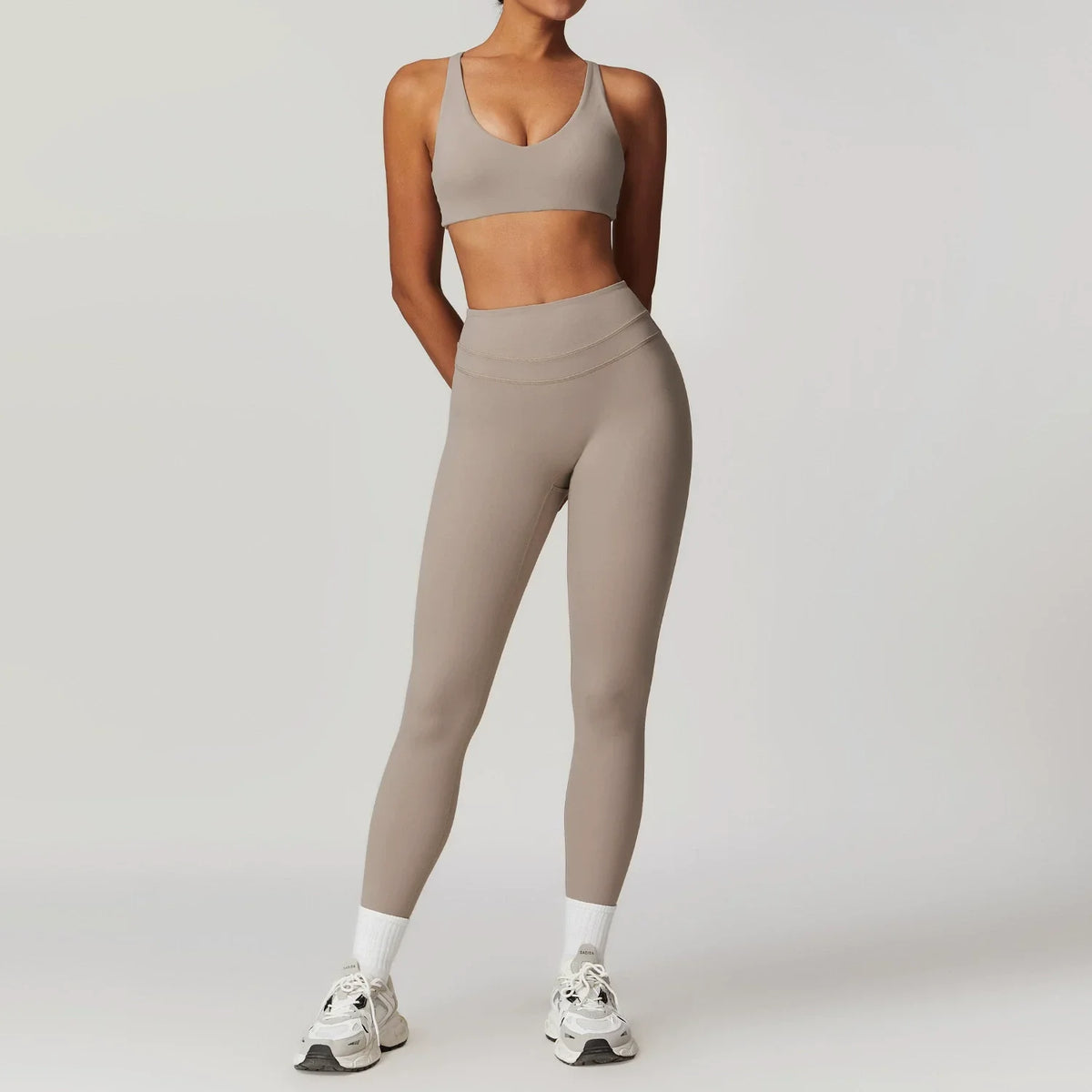 Women's 2-Piece Yoga Set – Sports Bra & Leggings