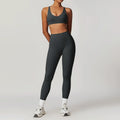 Women's 2-Piece Yoga Set – Sports Bra & Leggings