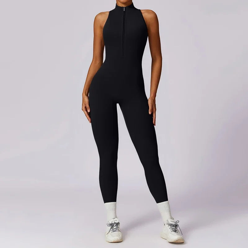Sculpt Zip Jumpsuit