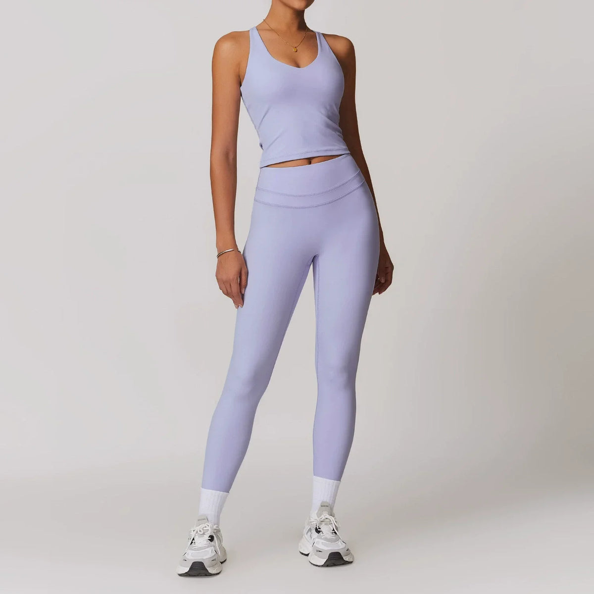 Women's 2-Piece Yoga Set – Sports Bra & Leggings