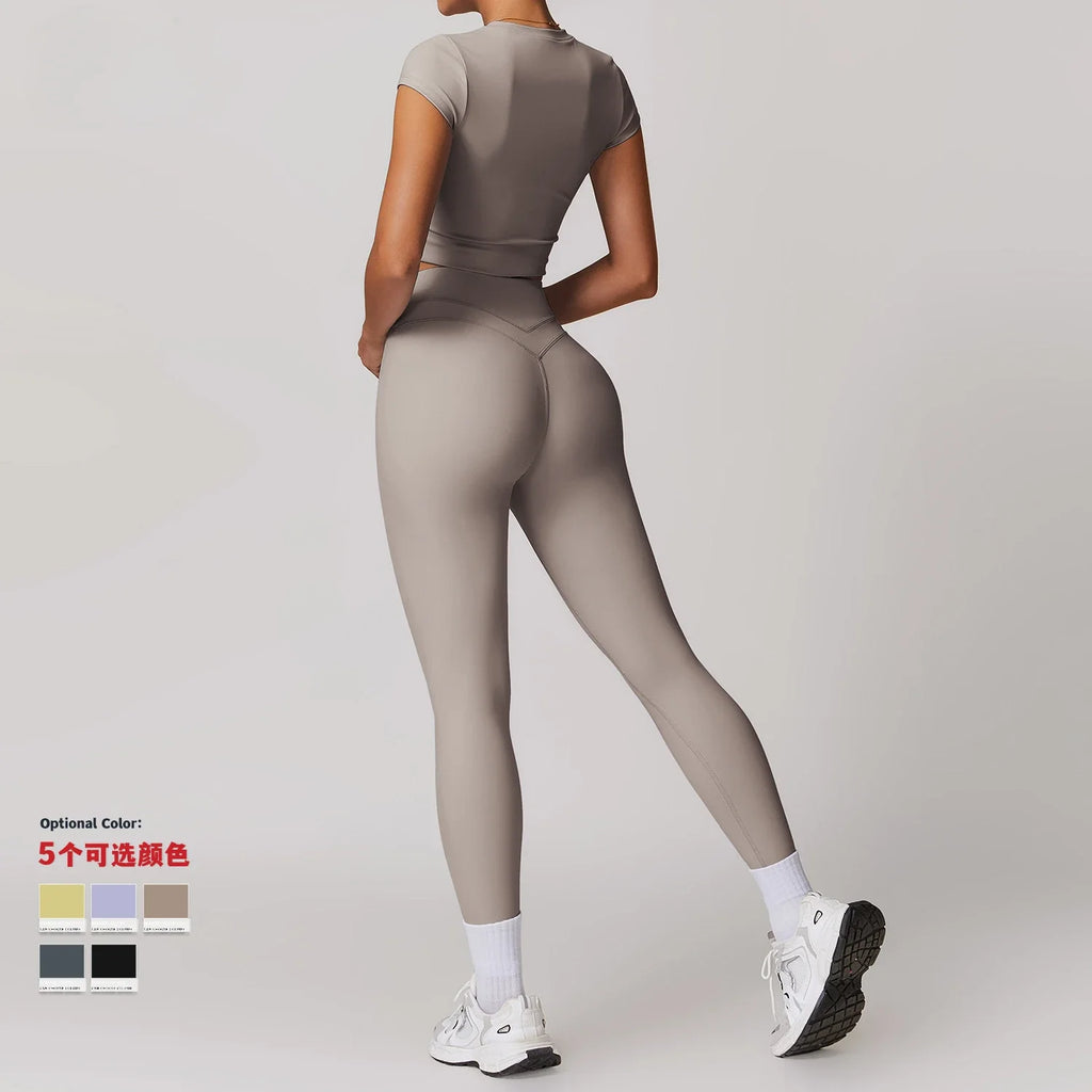 Women's 2-Piece Yoga Set – Sports Bra & Leggings