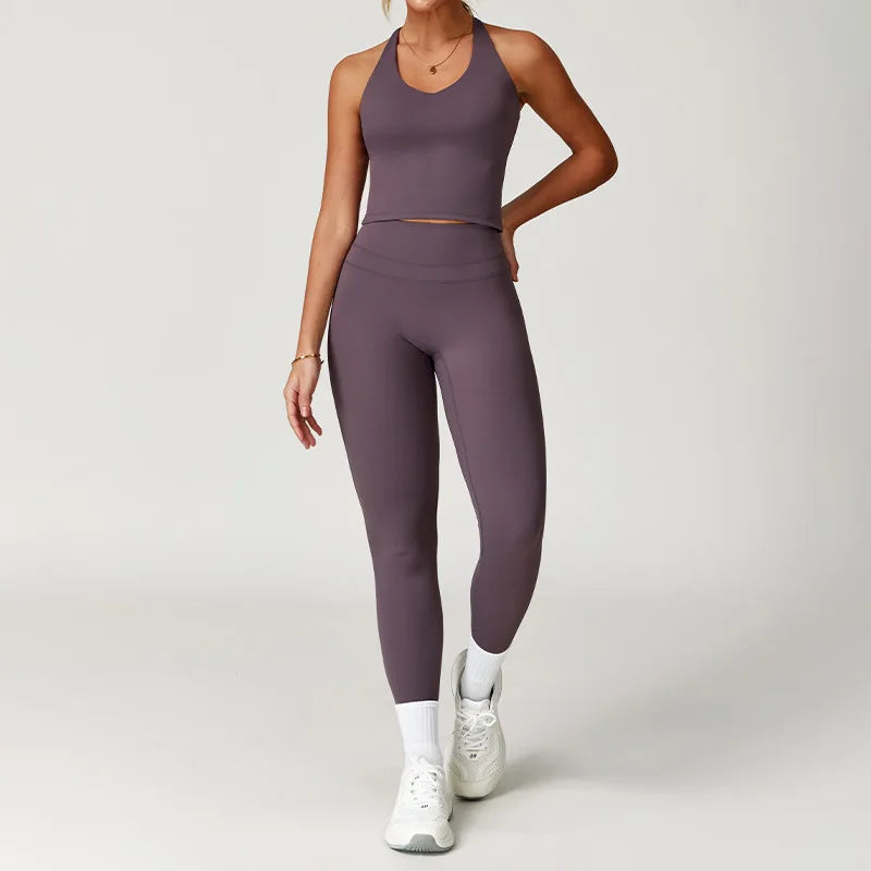 Women's 2-Piece Yoga Set – Sports Bra & Leggings