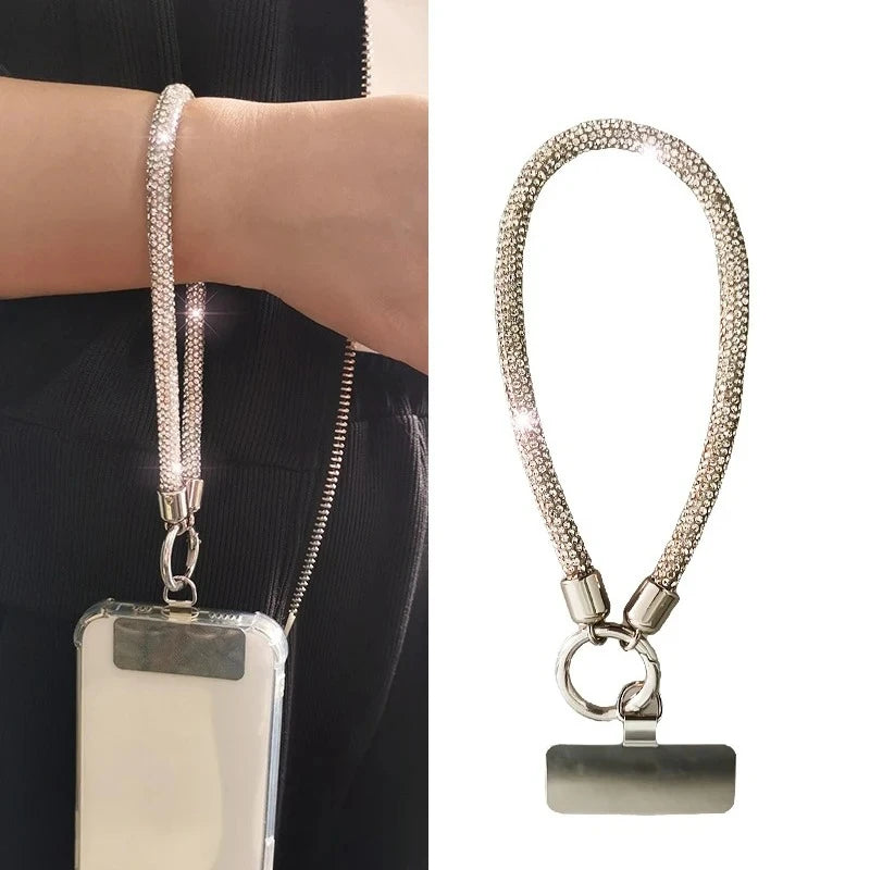 Luxury Full Diamond Phone Case Strap