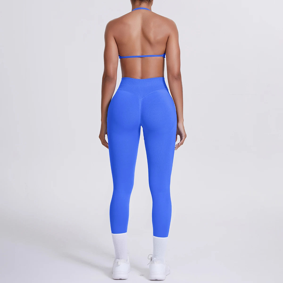 Women's 2-Piece Patchwork Yoga Suit