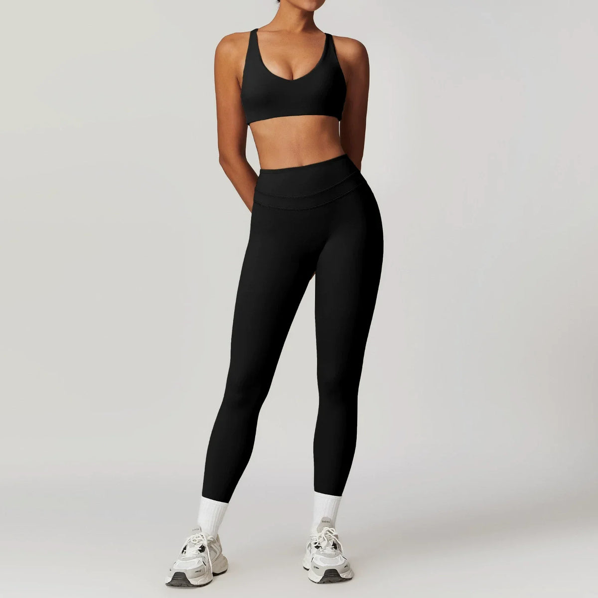 Women's 2-Piece Yoga Set – Sports Bra & Leggings