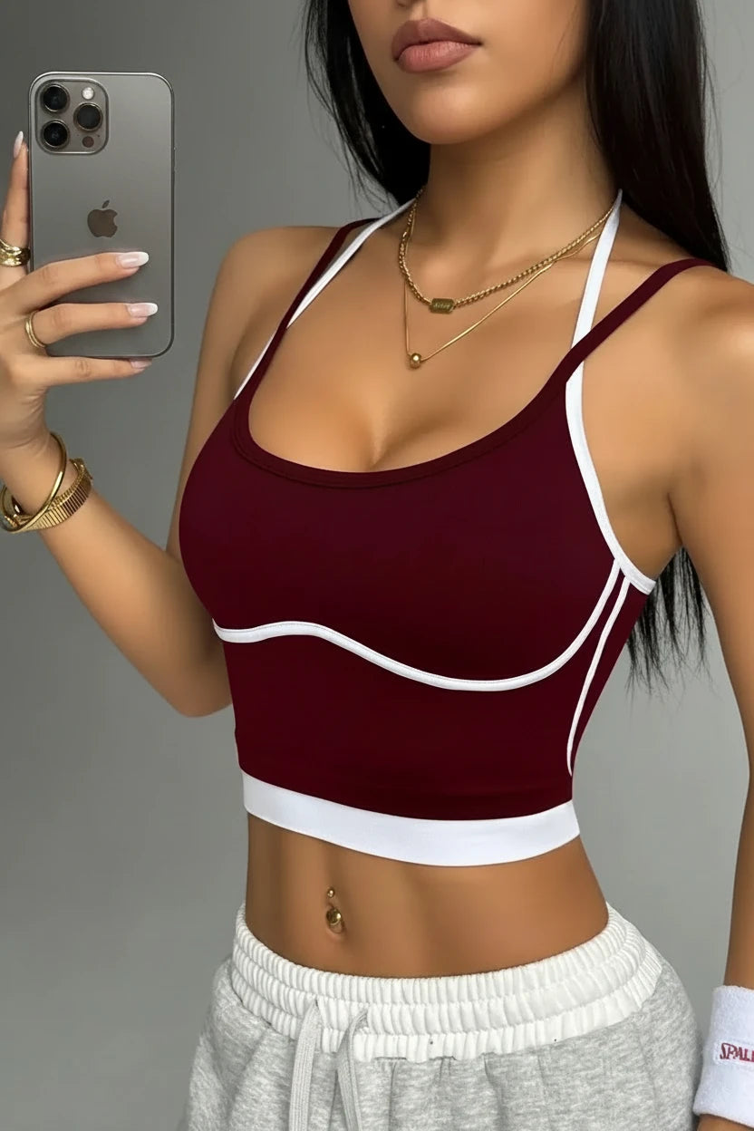 High Stretch Anti-Slip Breathable Active Wear Top