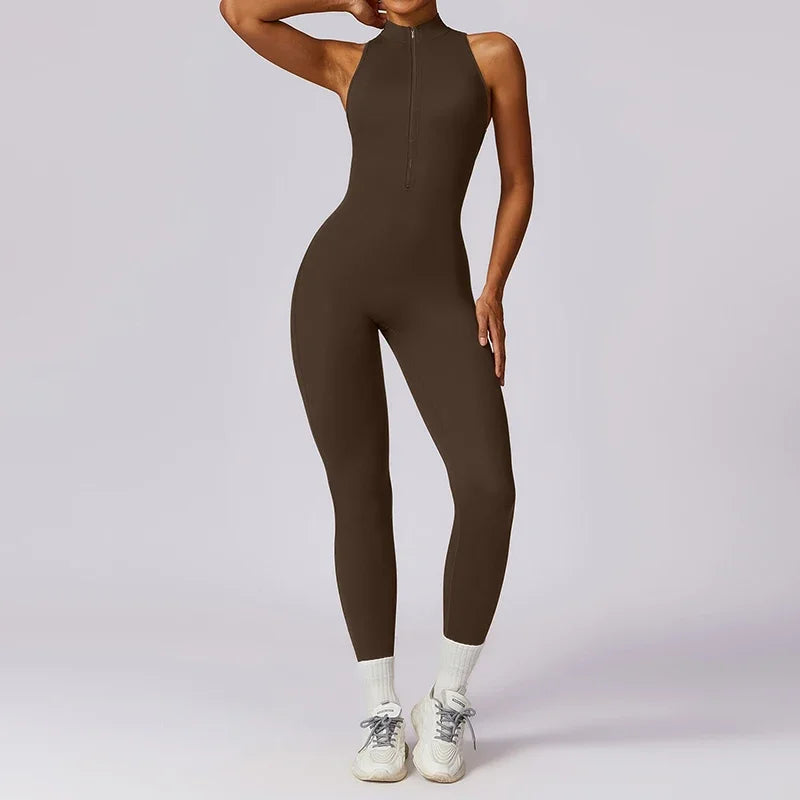 Sculpt Zip Jumpsuit